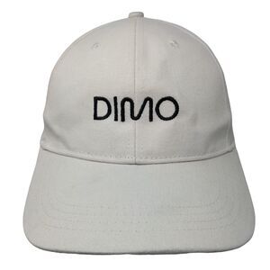 DIMO Slideback Hat Cream OSFM Embroidered Adjustable Quake City Caps